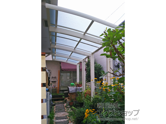 東京都武蔵村山市ののサイクルポート・駐輪場 レイナポートグランミニ 縦連棟積雪〜20cm対応 施工例