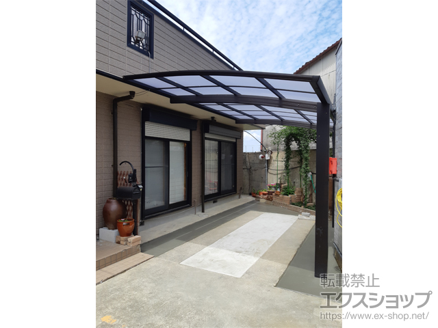 奈良県葛城市ののカーポート プレシオスポート 積雪〜20cm対応 施工例