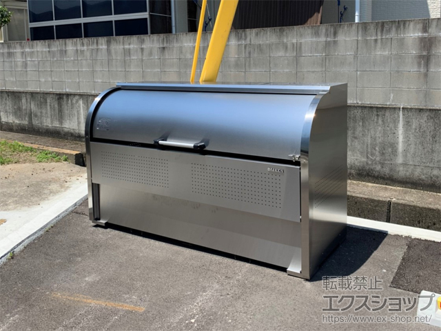 香川県丸亀市ののゴミステーション クリーンストッカー CKS-1907型 （容量1200L） 施工例