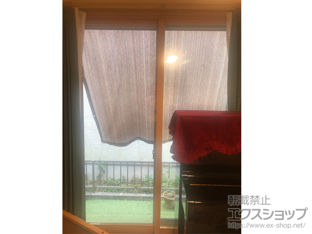 愛知県北名古屋市のの二重窓（内窓） インプラス 引違い窓 2枚建+埋め木樹脂材 施工例