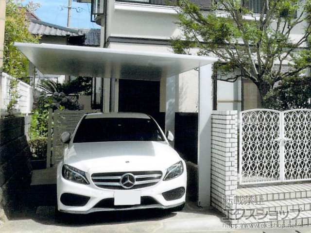 福岡県福岡市ののカーポート カーポートSC 積雪〜20cm対応 施工例