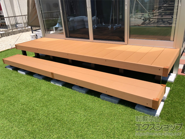 愛知県田原市ののウッドデッキ リウッドデッキ 200 施工例