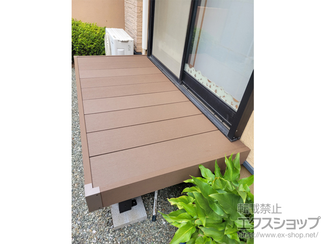 神奈川県横浜市ののウッドデッキ マージウッドデッキ 施工例