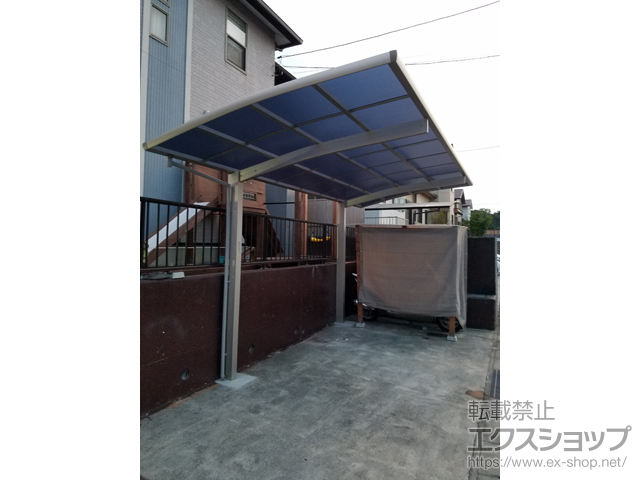 岡山県倉敷市ののカーポート レイナポートグラン　積雪〜20cm対応 施工例