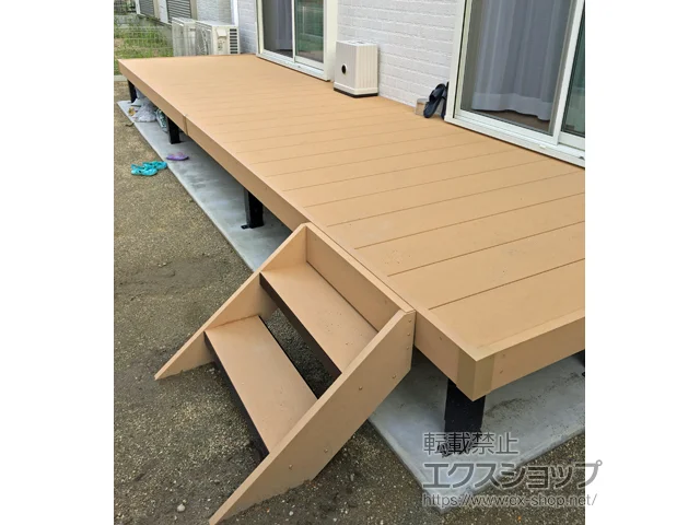 愛知県北名古屋市のYKKAPのウッドデッキ リウッドデッキ 200 施工例