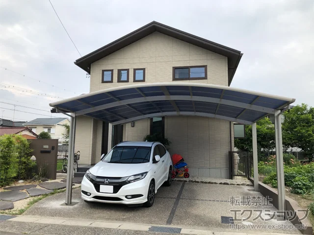 愛知県名古屋市のYKKAPのカーポート レイナツインポートグラン　積雪～20cm対応 施工例