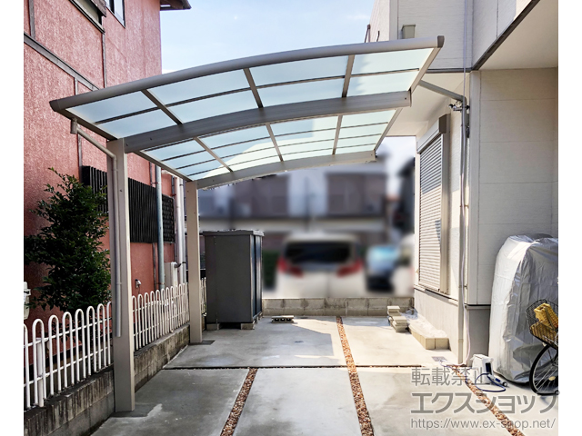 埼玉県入間郡毛呂山町ののカーポート レイナポートグラン　積雪〜20cm対応 施工例