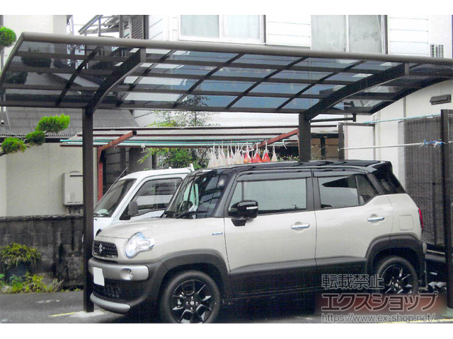 奈良県生駒郡斑鳩町ののカーポート プレシオスポート 積雪〜20cm対応 施工例