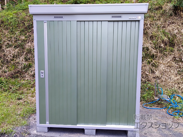 神奈川県川崎市のの物置・屋外倉庫 ネクスタ 一般型 1790×1790×2075（NXN-32S） NXN-32S-OG 施工例