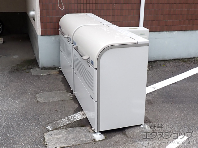 福井県福井市ののゴミステーション ダストピット Uタイプ DPUB-400 400 施工例