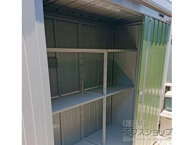 高知県高知市のイナバの物置・収納・屋外倉庫 ネクスタ 一般型 2210×950×2075（NXN-21S） NXN-21S-OG 施工例