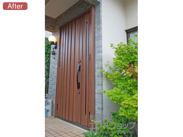 木製店舗自宅用玄関ドア 2021-5-899246-01.jpg