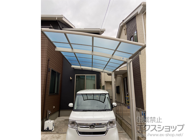 千葉県習志野市ののカーポート レイナポートグラン　積雪〜20cm対応 施工例