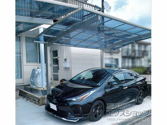 高知県高知市ののカーポート プレシオスポート 積雪〜20cm対応 施工例