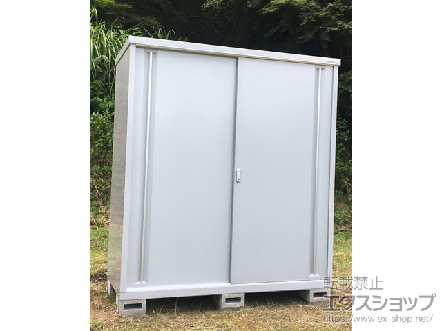 大分県竹田市のの物置・屋外倉庫 シンプリー 一般型 1740×755×1903 MJX-177E-P-FS 施工例