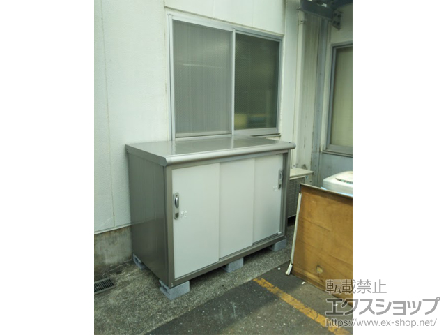 神奈川県川崎市のの物置・屋外倉庫 エスモ 一般型 1497×750×1101（ESE-1507Y） ESE-1507Y-PW 施工例