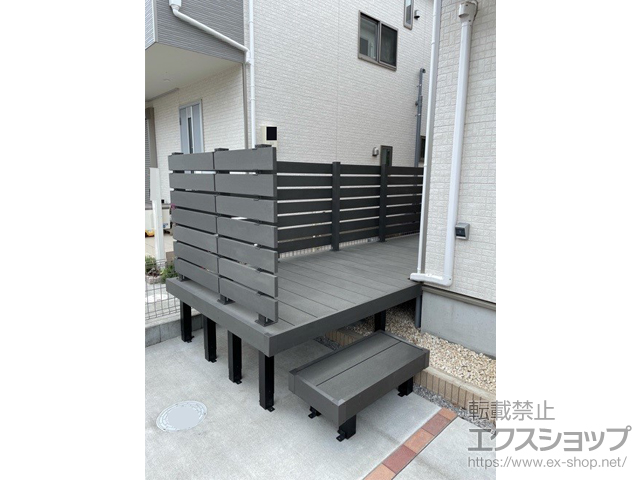 東京都小金井市ののウッドデッキ リウッドデッキ 200 施工例
