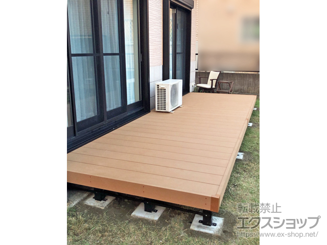 千葉県鴨川市ののウッドデッキ リウッドデッキ 200 施工例