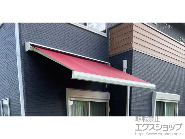 埼玉県比企郡川島町ののオーニング・日よけ まどかぜエントリー 施工例