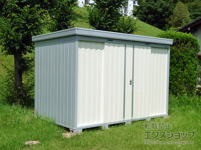 大阪府堺市のの物置・屋外倉庫 ネクスタ 多雪地型 3050×1790×2075 NXN-55S-FW 施工例