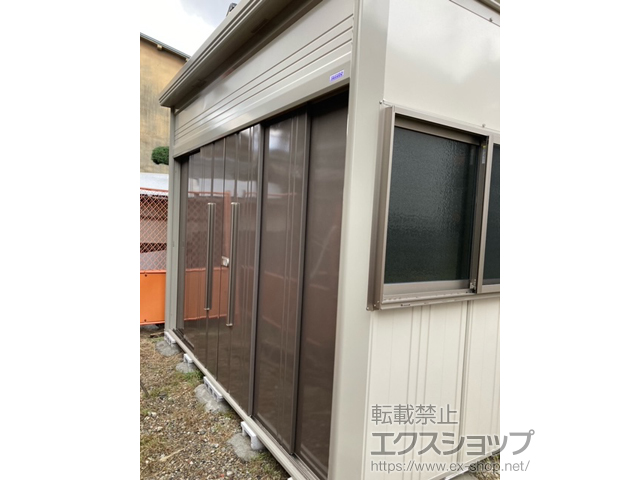 大阪府大阪市のの物置・屋外倉庫 Mr.トールマンダンディ 一般型 3232×2990×2570（JN-3229） JN-3229-B 施工例