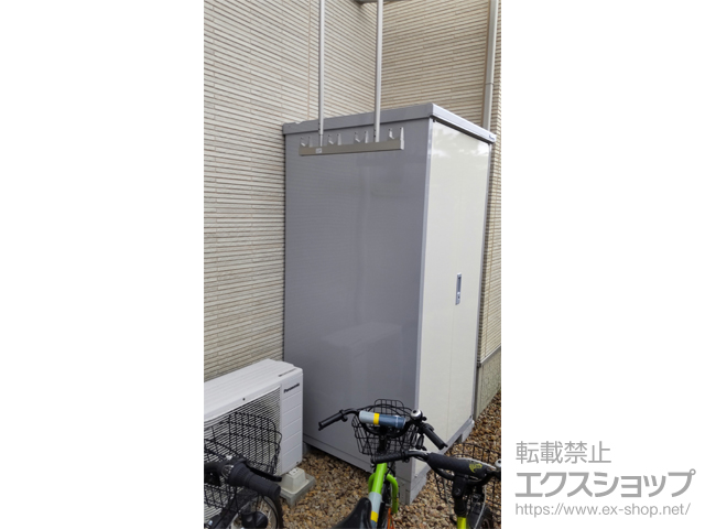 三重県鈴鹿市のの物置・屋外倉庫 タイヤストッカー BJX-099ET【FW】 施工例