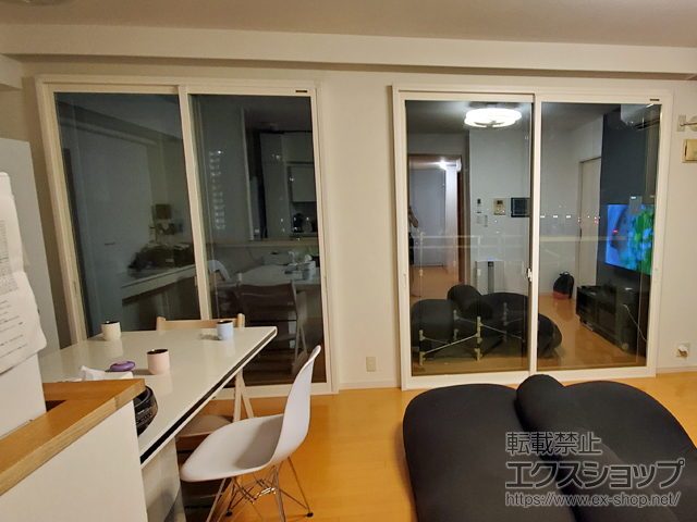 福岡県糟屋郡篠栗町のの二重窓（内窓） プラマードU 引違い窓 2枚建 施工例