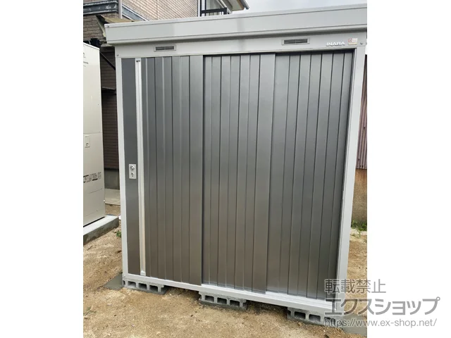 佐賀県唐津市のイナバの物置・収納・屋外倉庫 ネクスタ 一般型 1790×1790×2075（NXN-32S） NXN-32S-PG 施工例