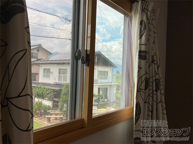 長野県東筑摩郡山形村のの二重窓（内窓） インプラス 引違い窓 2枚建 施工例