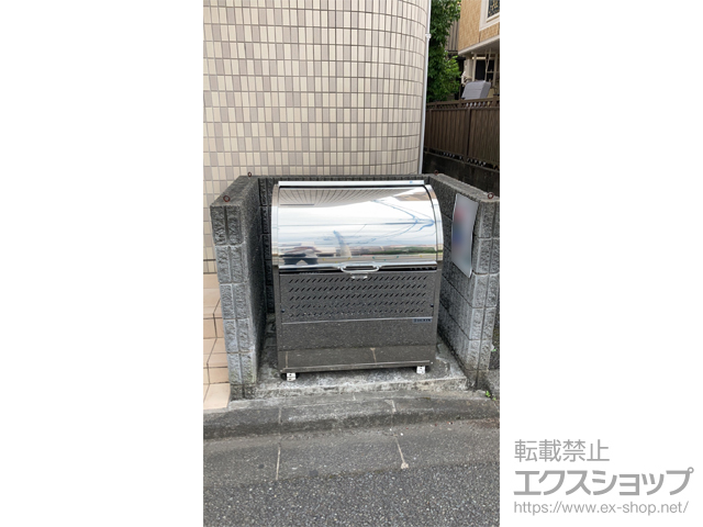 神奈川県相模原市ののゴミステーション クリーンストッカー CKM-900型 施工例