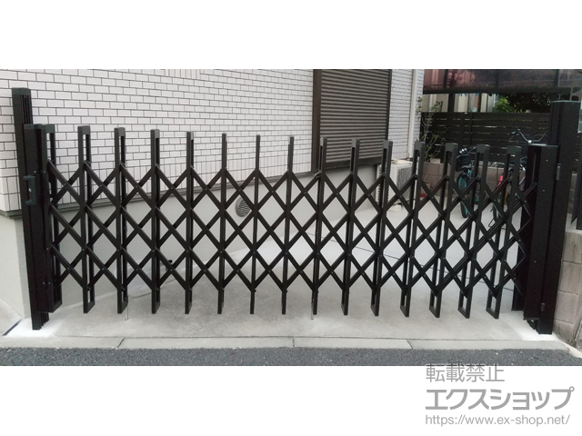 愛知県名古屋市ののカーゲート エアリーナII ノンキャスター 片開きタイプ 34S 施工例