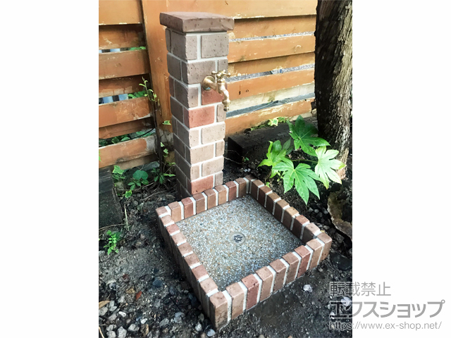三重県名張市のの立水栓・ガーデンシンク ネオキャスティ 施工例