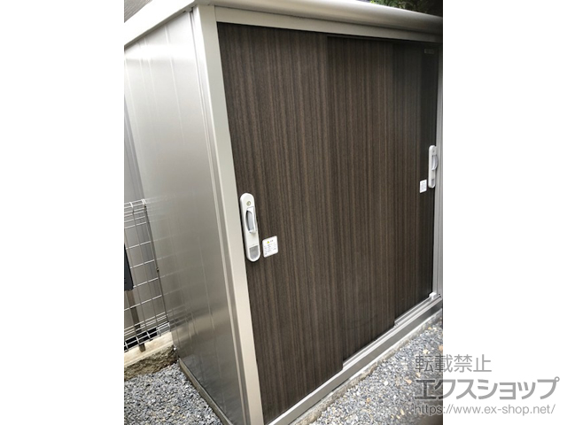 千葉県八千代市のの物置・屋外倉庫 エスモ 一般型 1350×750×1501 ESE-1307E-DW 施工例
