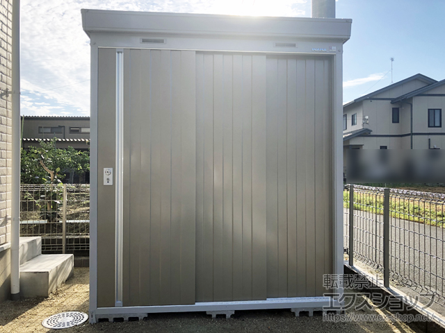 岐阜県岐阜市のの物置・屋外倉庫 ネクスタ 一般型 1790×1370×2075 NXN-25S-MB 施工例