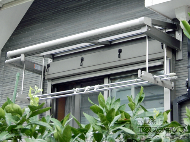 埼玉県東松山市ののバルコニー・ベランダ屋根 スピーネ F型 ルーフタイプ 単体 積雪〜20cm対応 施工例