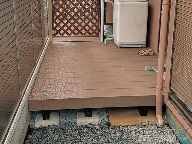 神奈川県横浜市ののウッドデッキ リウッドデッキ 200 施工例