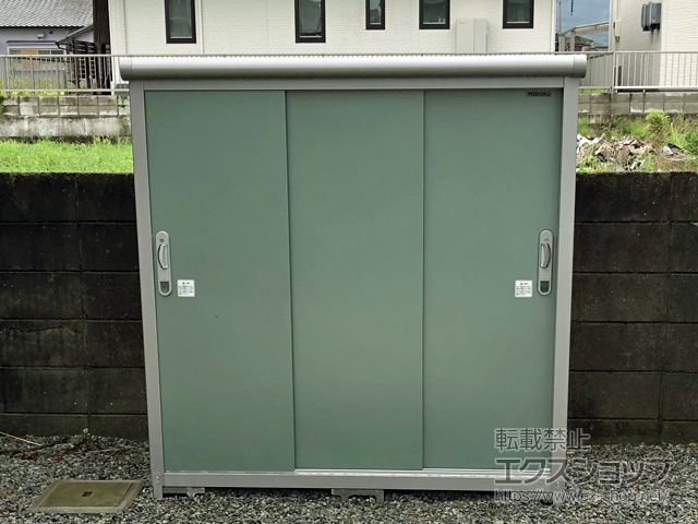 香川県木田郡三木町のの物置・屋外倉庫 エスモ 一般型 1497×750×1501（ESE-1507E） ESE-1507E-EG 施工例