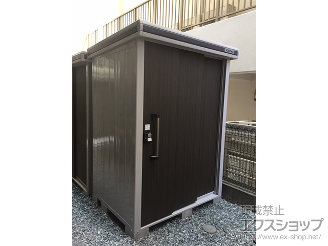 福岡県福岡市のの物置・屋外倉庫 エルモ 一般型 1520×1170×2121（LMD-1511） LMD-1511-DW 施工例