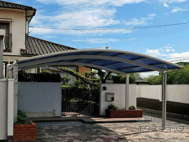 大分県大分市ののカーポート レイナツインポートグラン　積雪〜20cm対応 施工例