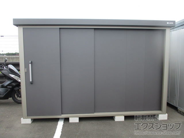 三重県四日市市のの物置・屋外倉庫 エスケーエイト SK8-180 一般型 3000×2000×1940 SK8-180-GK 施工例