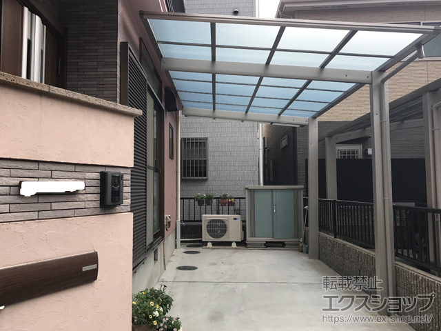 大阪府大東市ののカーポート エフルージュグラン　積雪〜20cm対応 施工例