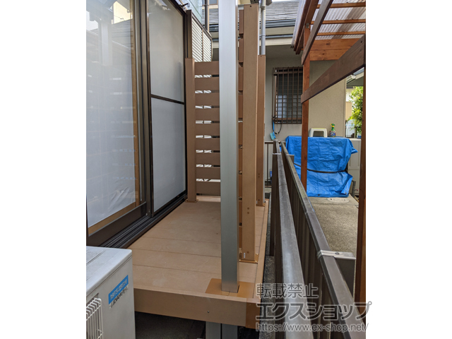 愛知県春日井市ののウッドデッキ マージウッドデッキ 施工例