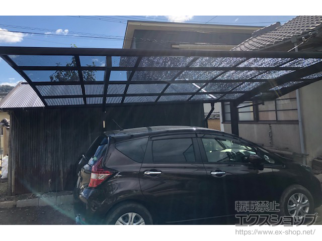兵庫県神崎郡福崎町ののカーポート プレシオスポート 積雪〜20cm対応 施工例