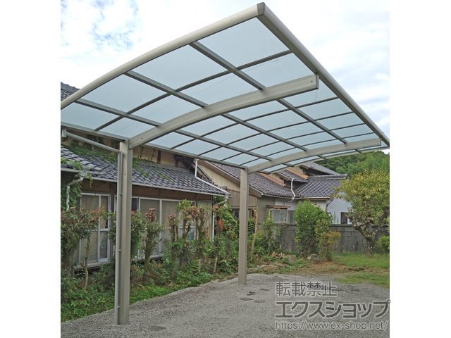 愛知県豊川市ののカーポート レイナポートグラン　積雪〜20cm対応 施工例