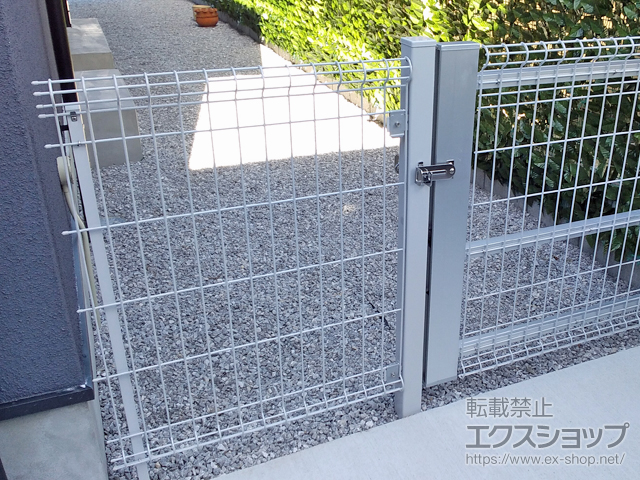 神奈川県横浜市ののフェンス・柵 ユメッシュE型 フリー支柱タイプ 施工例