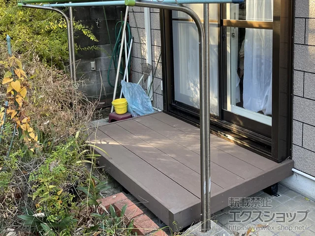 兵庫県神戸市のYKKAPのウッドデッキ リウッドデッキ 200 施工例