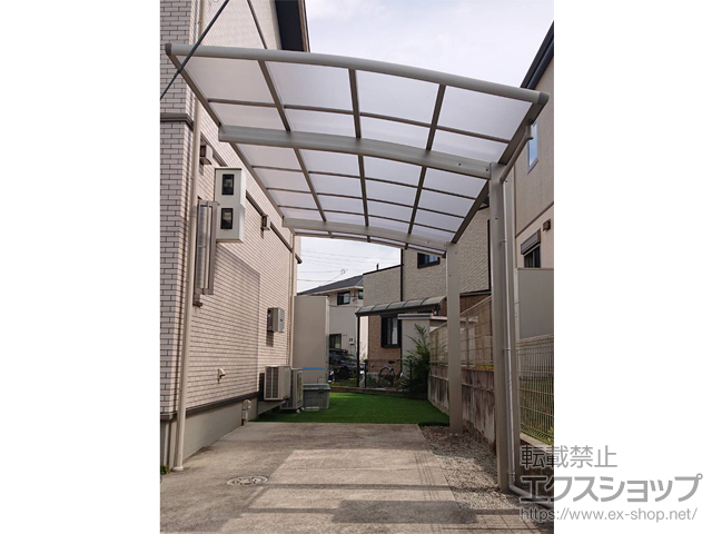 兵庫県三田市ののカーポート レイナポートグラン　積雪〜20cm対応 施工例