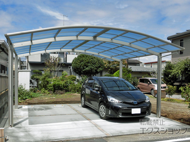 神奈川県平塚市ののカーポート レイナツインポートグラン　積雪〜20cm対応 施工例