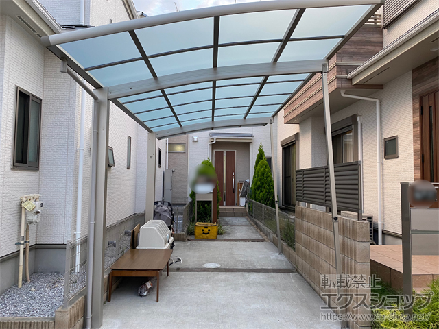 東京都府中市ののカーポート レイナポートグラン　積雪〜20cm対応 施工例