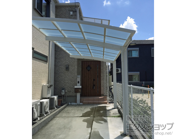 大阪府枚方市ののカーポート レイナポートグラン　積雪〜20cm対応 施工例